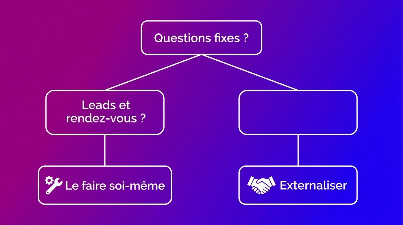 Arbre de décision : créer son chatbot soi-même ou le faire créer