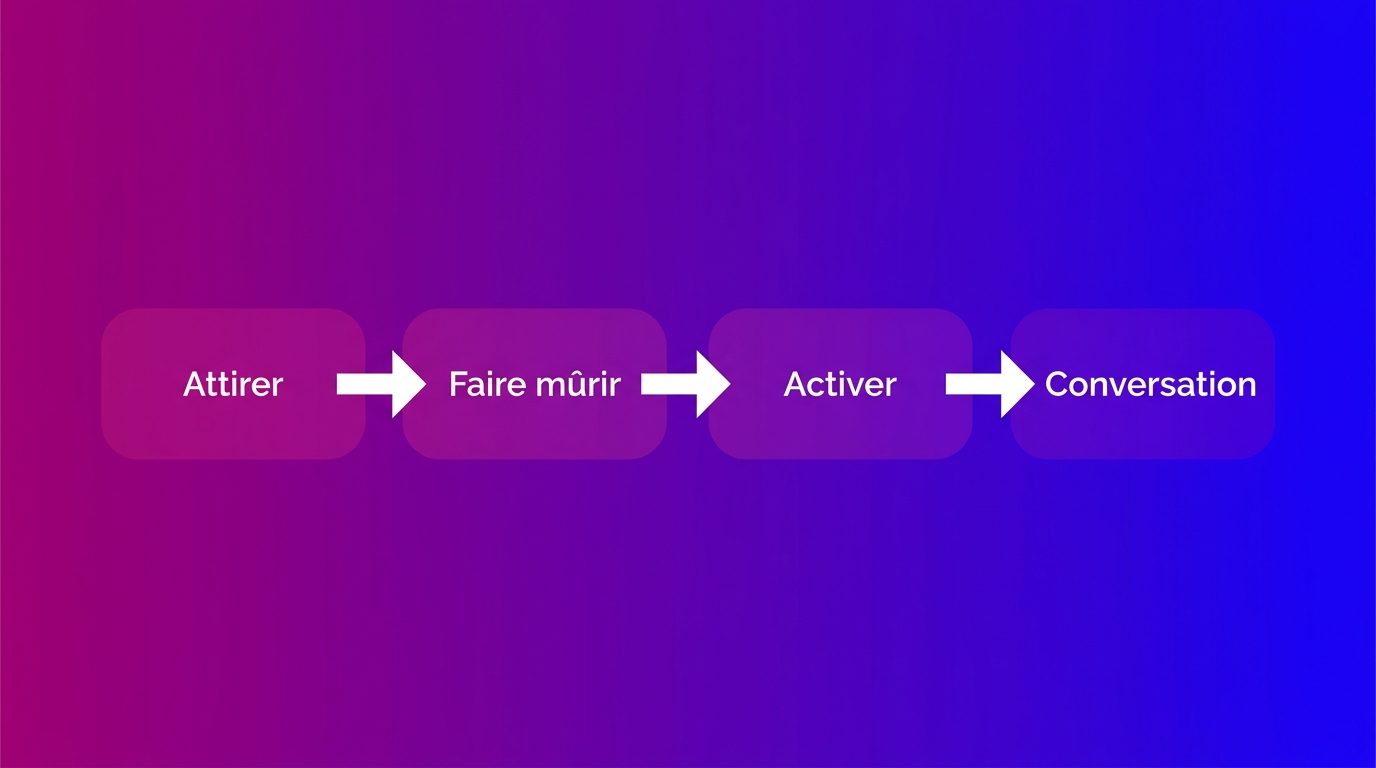 Le contenu comme moteur de l'inbound : attirer, faire mûrir, activer et conversation